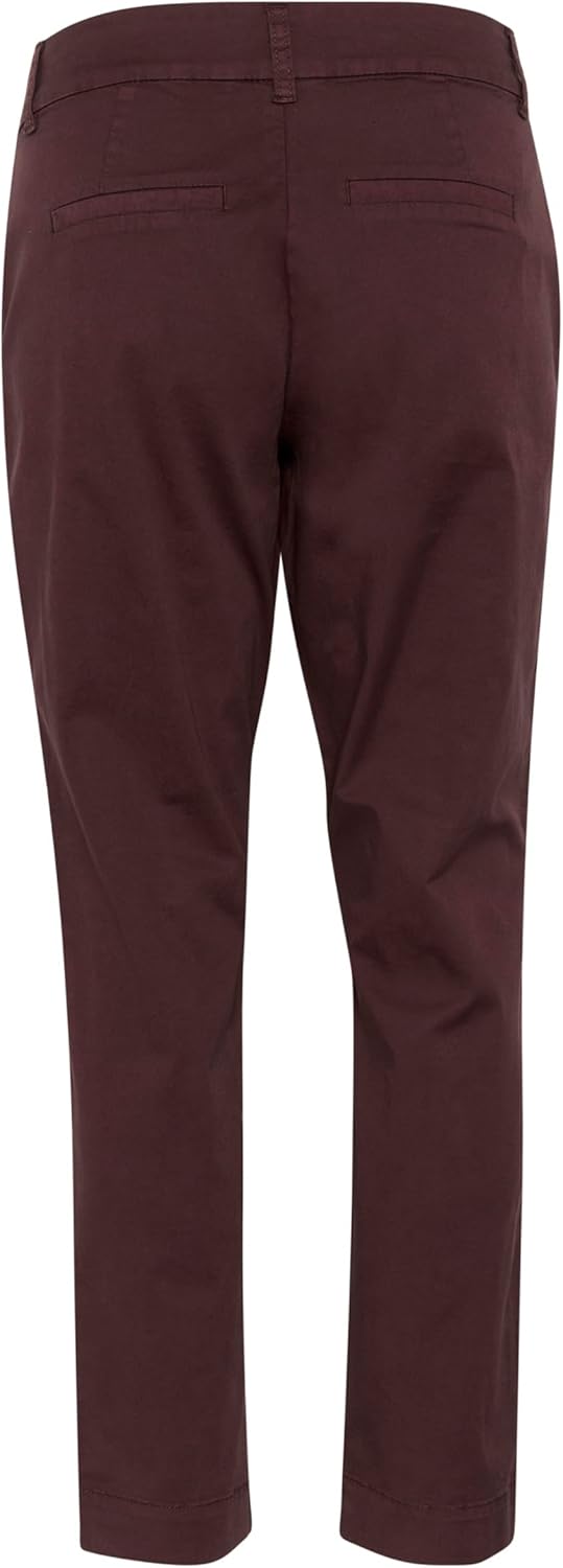 KAFFE Hose KAmette Damen Hose Elegant Elastische Taille Casual Anzughose 34 Fudge, 34 Fudge