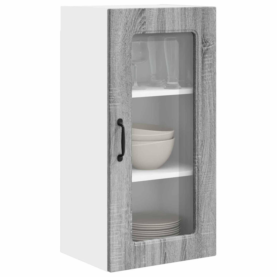 vidaXL Geschirrspülerfront Kalmar Graues Sonoma 40 x 31 x 80 cm, Eleganter moderner Küchenregal, gro