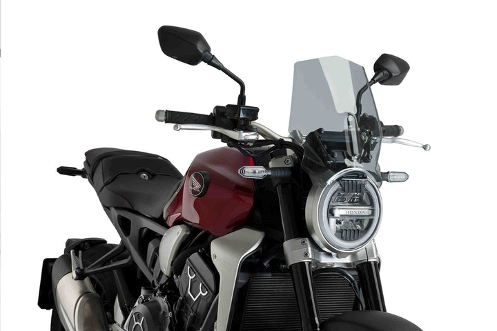 Puig Windschutzscheibe Naked New Generation Sport 9748H für Honda CB650R Neo Sports Café 19', Honda