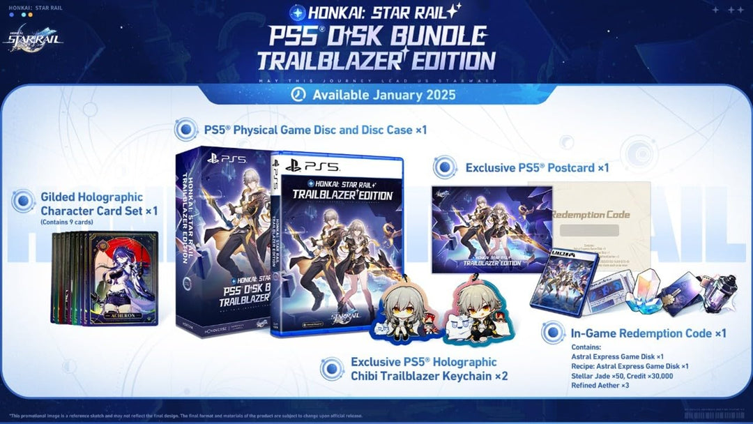 Honkai: Star Rail-Trailblazer Edition - PS5 (englische Version)