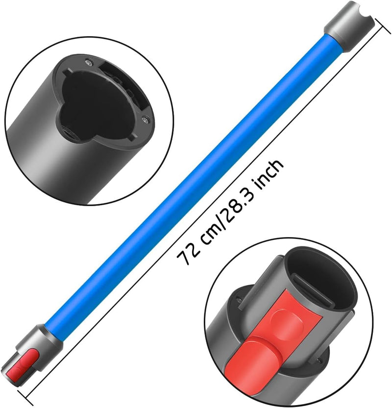 Jajadeal Ersatzteile Verlängerungsrohr für Dyson v11 V15 V7 V8 V10 Akku-Staubsauger, Schnellspanner