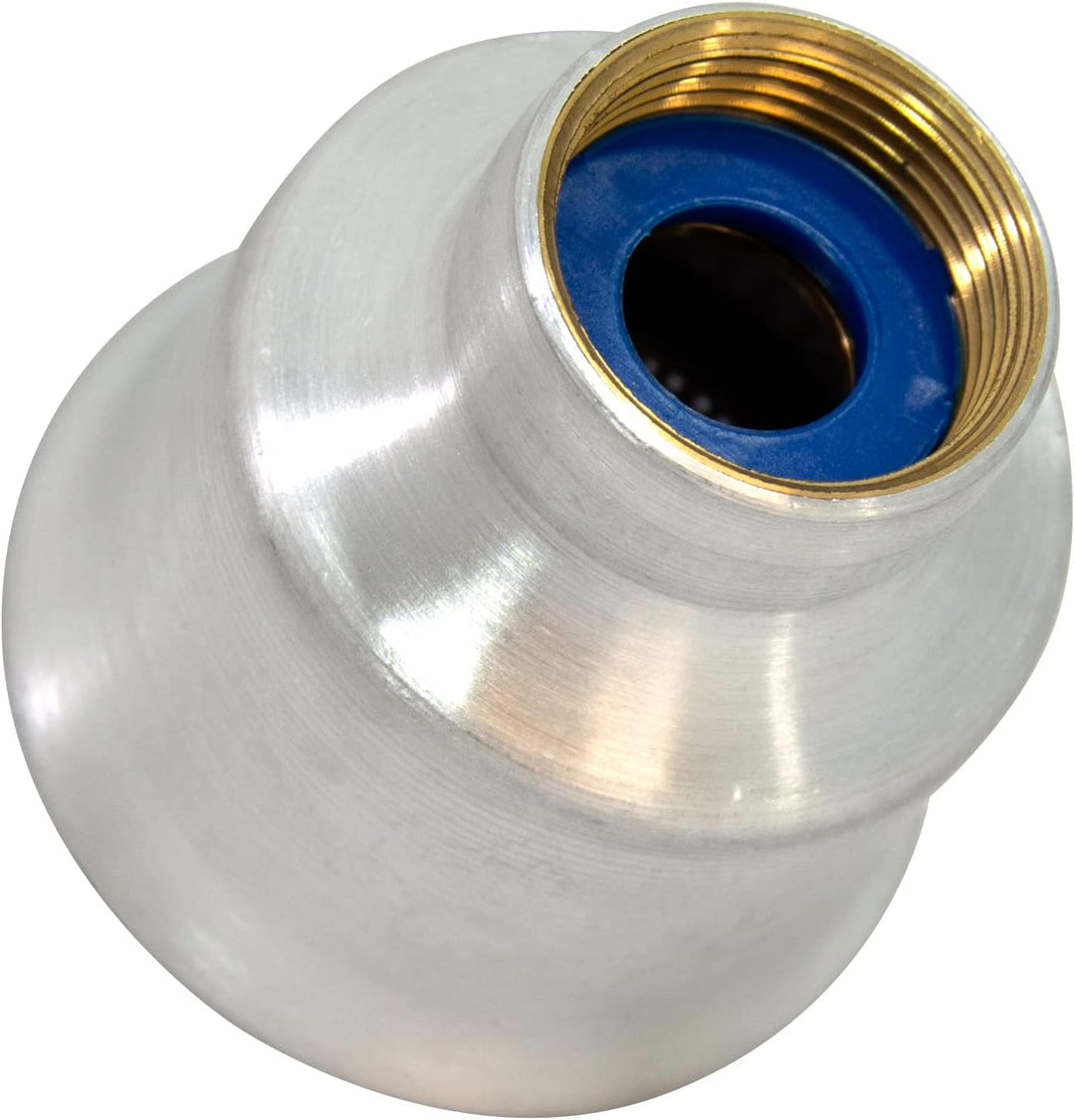 S & M 551239 Kopfbrause – Aluminium Typ 3, weiblich 3/4 "