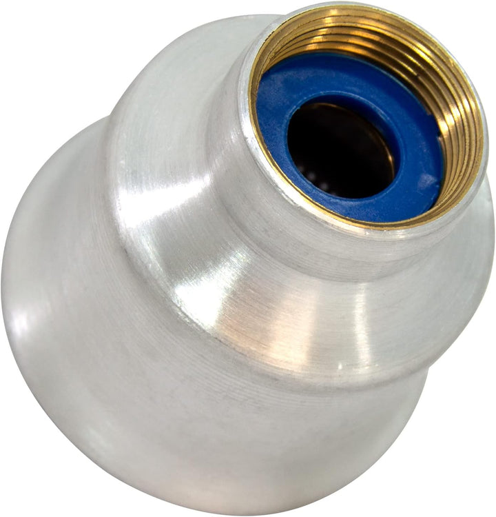 S & M 551239 Kopfbrause – Aluminium Typ 3, weiblich 3/4 "