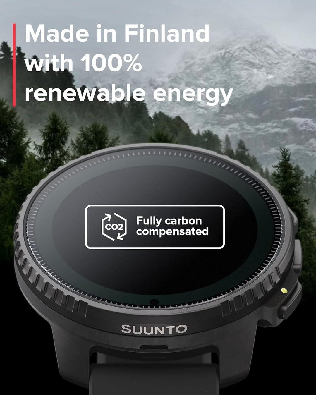 SUUNTO Vertical Abenteuer Uhr - GPS Smartwatch, Zweifrequenz GPS Navigation, Kostenlose Offline-Kart