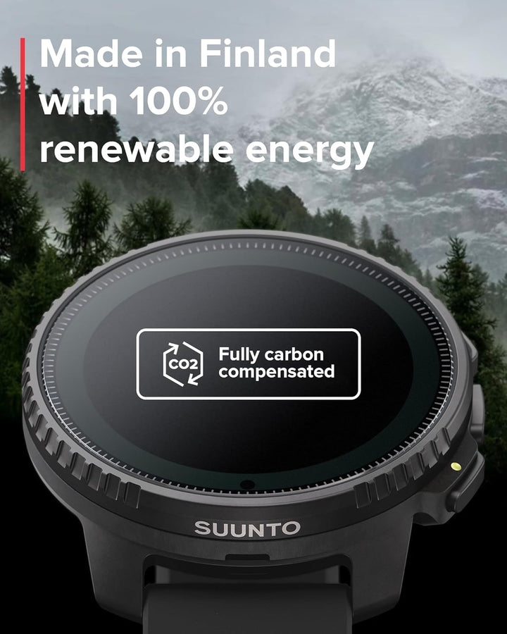 SUUNTO Vertical Abenteuer Uhr - GPS Smartwatch, Zweifrequenz GPS Navigation, Kostenlose Offline-Kart
