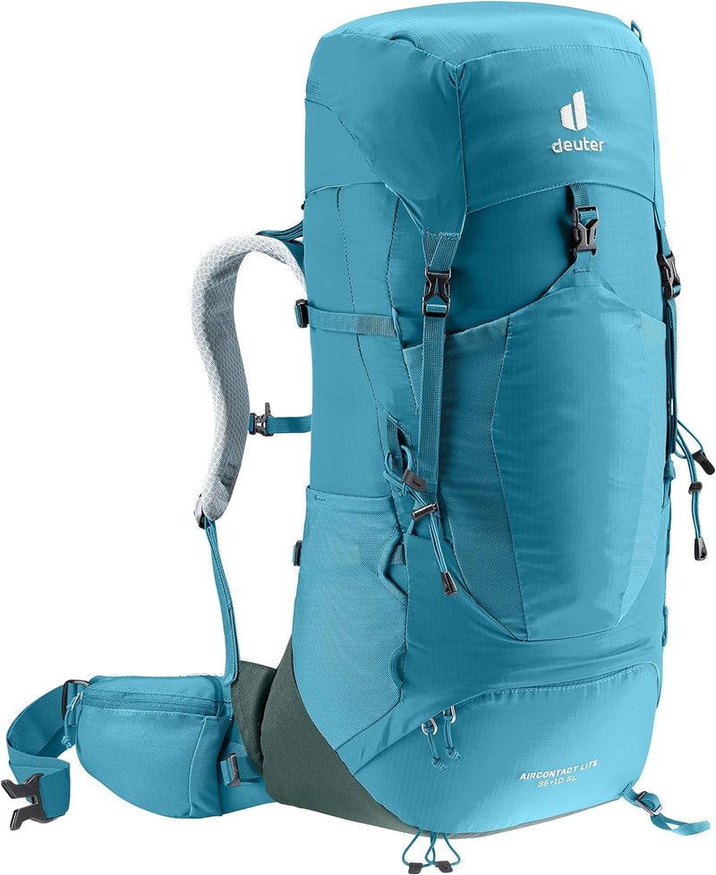 deuter Damen Aircontact Lite 35 + 10 Sl Trekkingrucksack (1er Pack) 35+10 L Lagoon-ivy, 35+10 L Lago