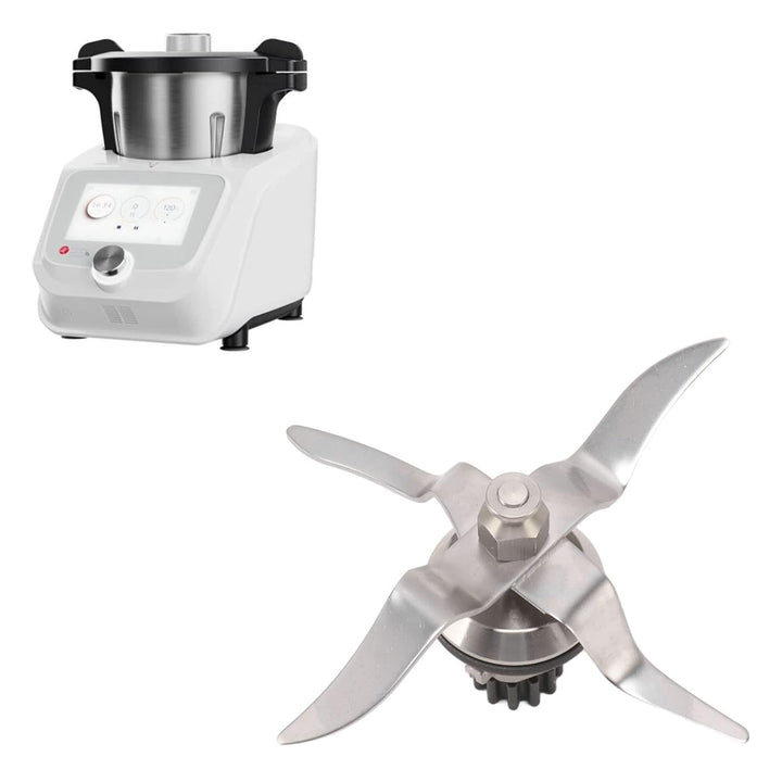 Mixerklinge, Mixerzubehör mit hoher Härte Edelstahl 12 Zähne für 1.0
