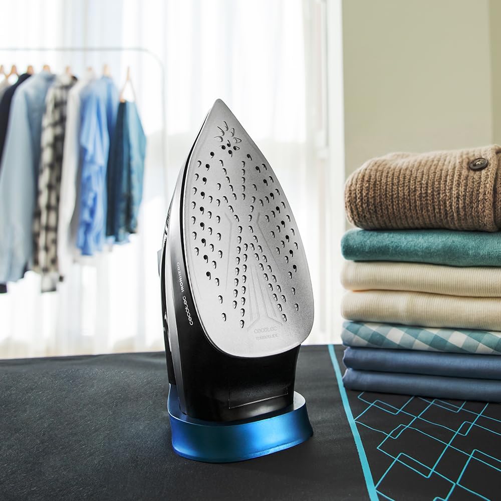 Cecotec Dampfbügeleisen IronHero H-3000 Ceramic. 3000 W, 65 g/min Dampf, 230 g/min Dampfstoss, XXL K