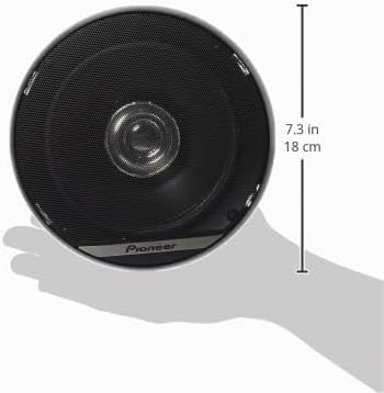 Pioneer TS-G1710F Doppelmembranlautsprecher für Autos (280 W), 17 cm, kraftvoller Klang, IMPP-Membra