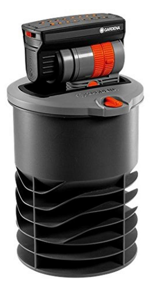 Gardena Sprinklersystem Versenk-Viereckregner OS 140: Bewässerungssystem für quadratische und rechte