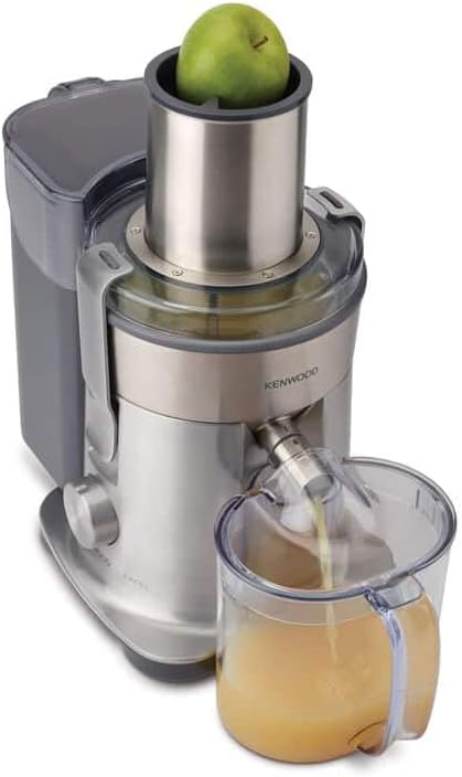 Kenwood JE 850 Entsafter, 3 Liter / 1500 Watt / 2,5 Kg Metall 3 Liter/1500 Watt, Metall 3 Liter/1500
