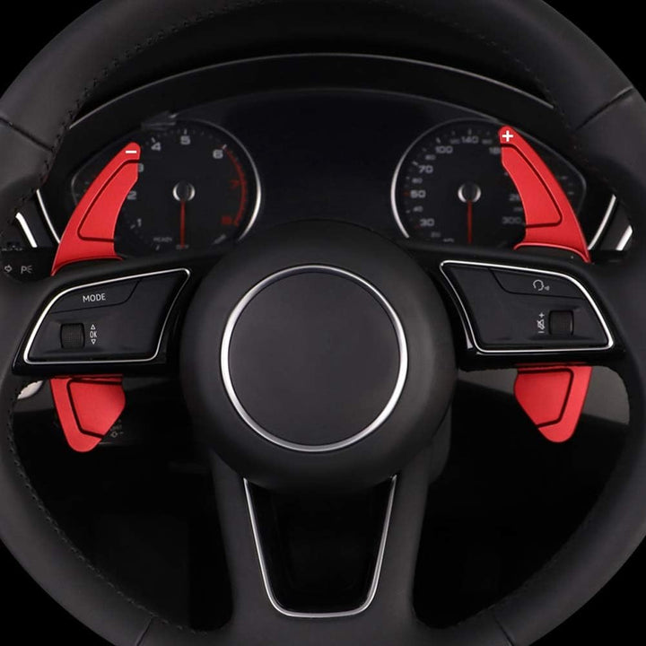 Headerbs Lenkradschaltpaddel (2 Stück Aluminiumlegierung Auto Lenkradschaltpaddle Blade Shifter für