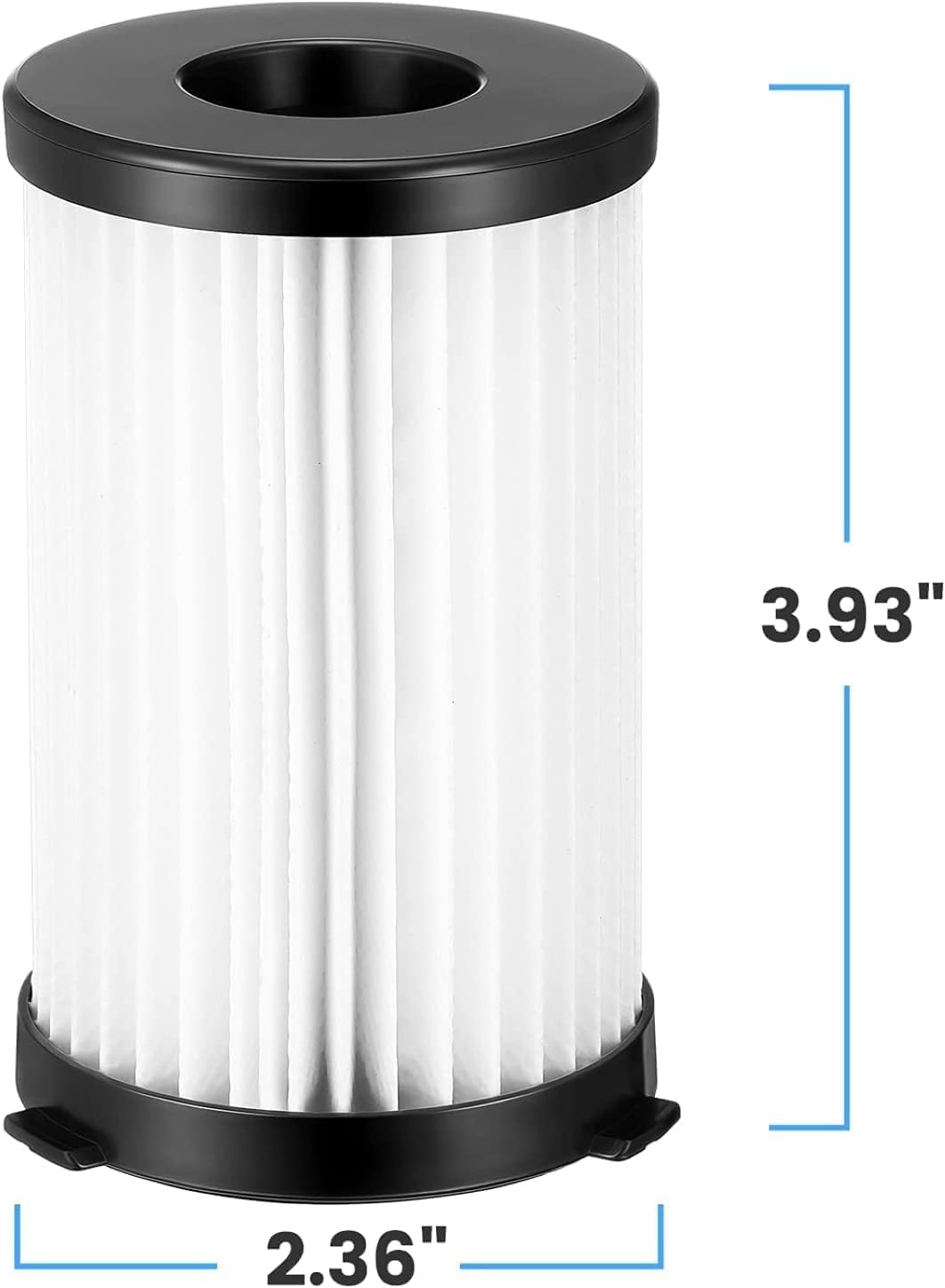 Ersatzfilter Die Mit Den Staubsaugern Handy Force 2761 und 2759 Kompatibel Sind, Enthalten 8 Filter