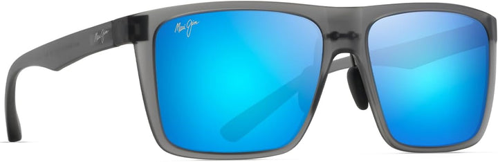 Maui Jim HONOKALANI Brille, transparent, Grau, 57/17/138, Unisex, Erwachsene, Translucent Grey