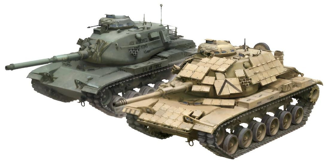 TAKOM TAK5022-2 Kits Combo M60A1 with ERA (Reaktivpanzerung) & M60A3 (1+1) Massstab 1:72 Modellbau P