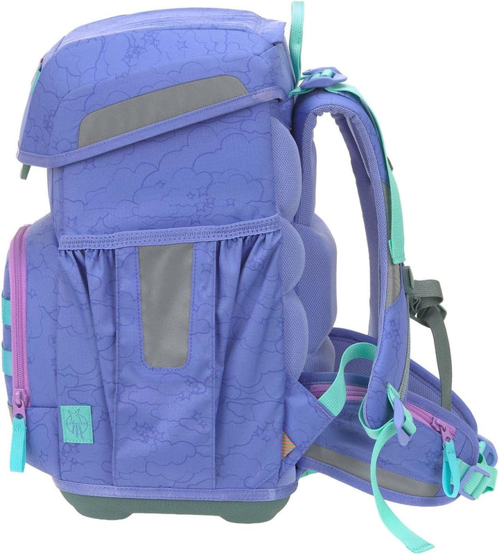 LÄSSIG Schulranzen Regenhülle Light Unique School Set 7-teilig Cloud lilac violett