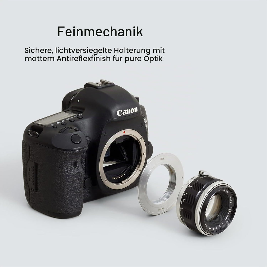 Urth Objektivadapter: Kompatibel mit M42 Objektiv und Canon EF &amp; EF-S Kameragehäuse, M42