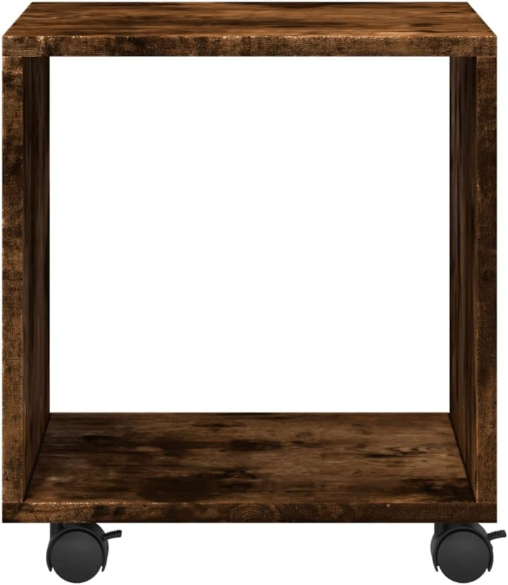 vidaXL Rollschrank Räuchereiche 37x33x42,5 cm Holzwerkstoff
