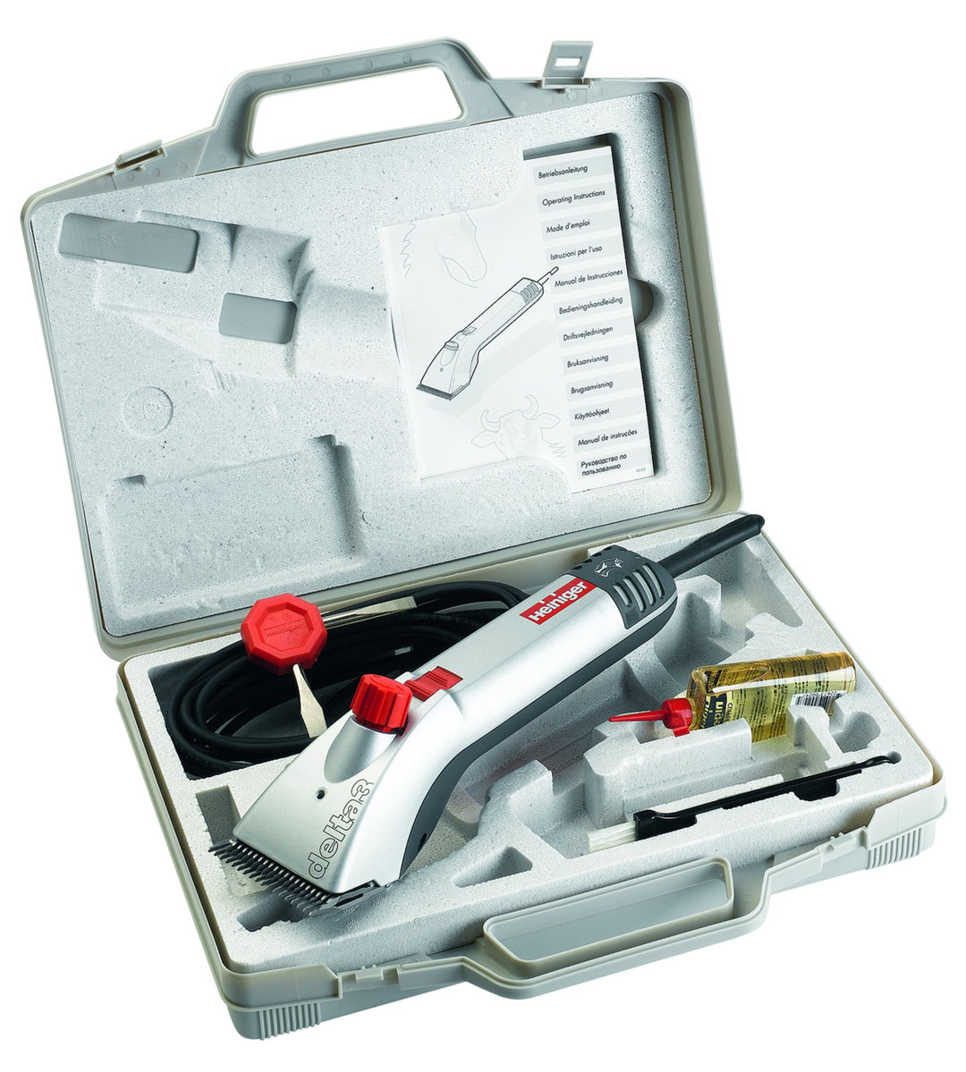 Heiniger 701002 Delta 3 Schermaschine, Grau/Anthrazit,
