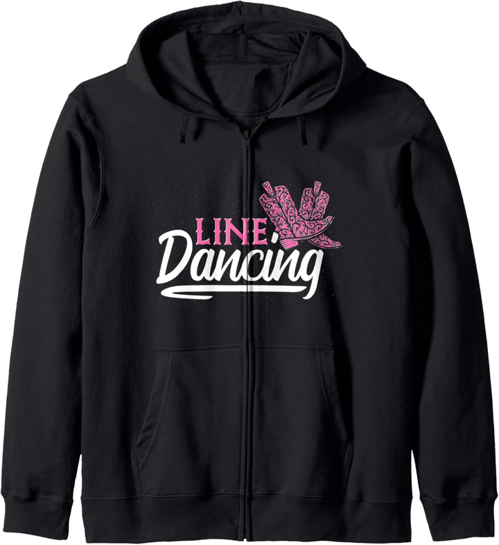 Cowboy Stiefel Line Dancing Country Western Line Dance Kapuzenjacke