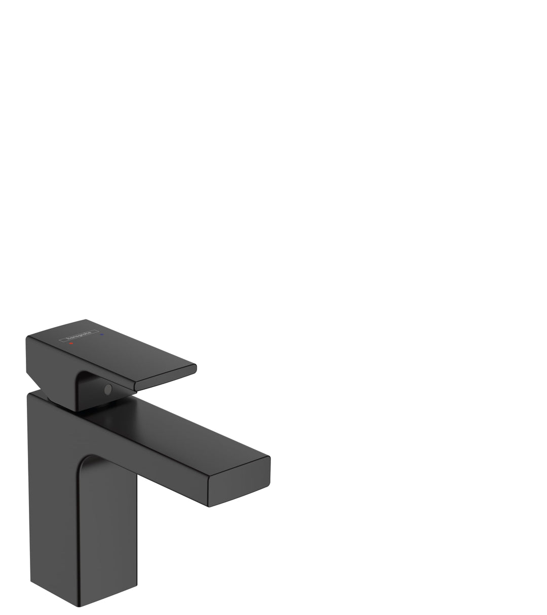 hansgrohe Vernis Shape - Waschtischarmatur ohne Ablauf, Wasserhahn Bad mit Auslauf Höhe 100 mm, Misc