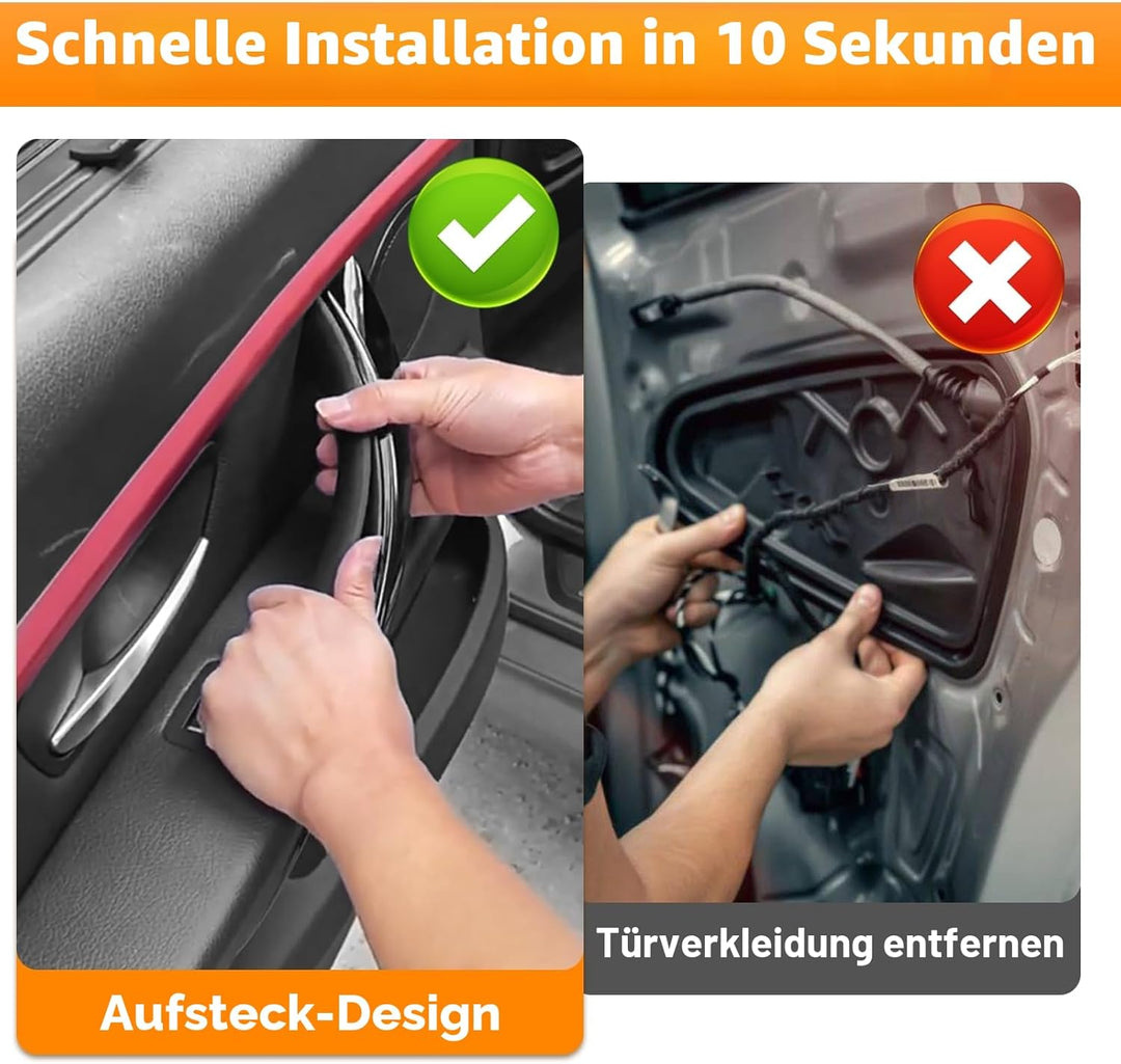 TTCR-II 2PCS Türgriff Innen Kompatibel mit Türgriffe BMW 3er 4er F30/F31/F34/F80 320i,328i,330i,335i