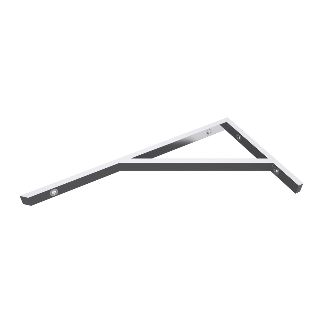 doporro Waschtischhalterung Waschtischkonsole Wandkonsole aus Edelstahl Länge: 45cm Anzahl: 1 Stück