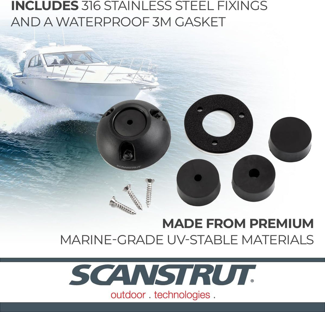 Scanstrut DS21A-P-BLK Kabeldichtung für Stecker bis 21mm, Kabel 4-9mm, schwarz