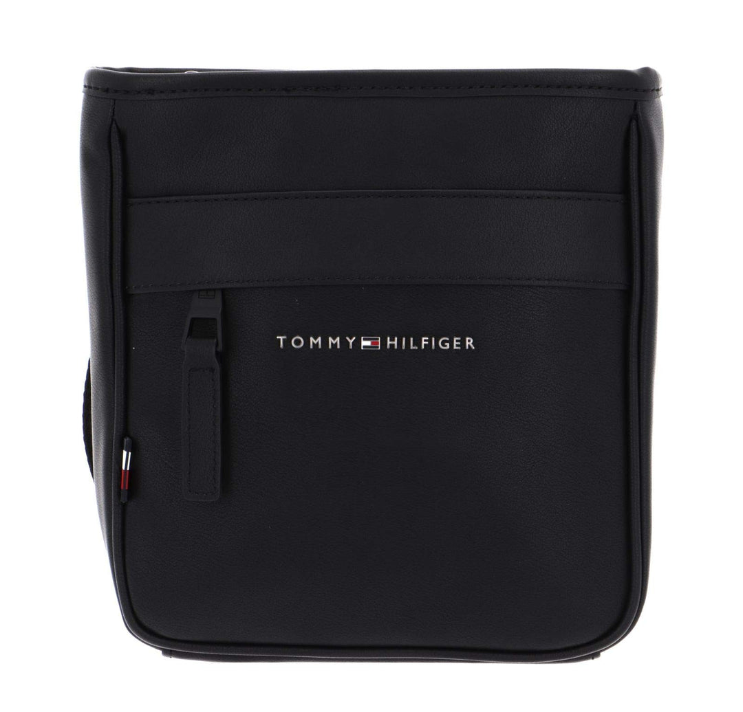 Tommy Hilfiger ELEVATED PU MINI CROSSOVER, Taschen, Herren Einheitsgrösse Schwarz, Einheitsgrösse Sc