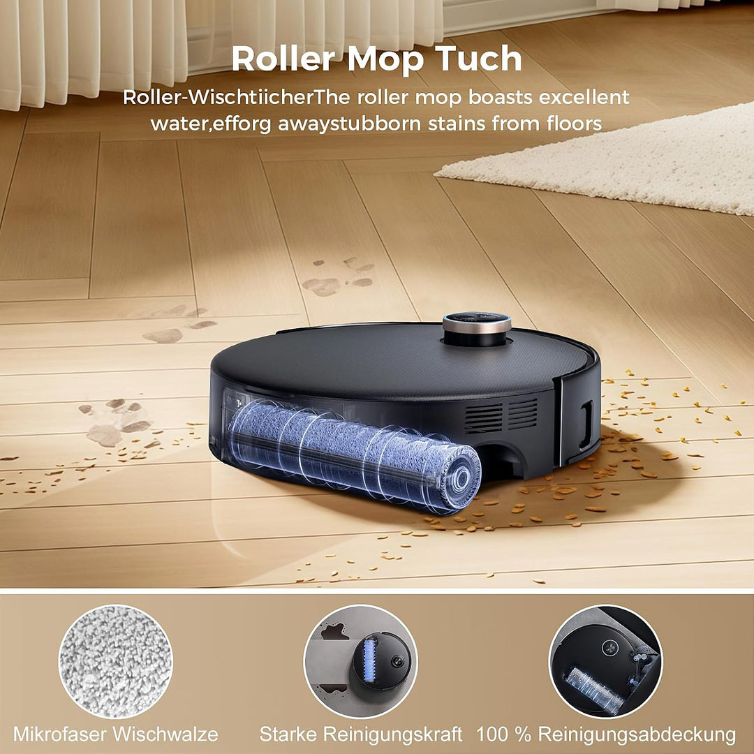 20 Stück Zubehör für Mova Z60 / Z70 Ultra Roller Saugroboter | Ersatzteil mit 2 Hauptbürste 2 Wischr