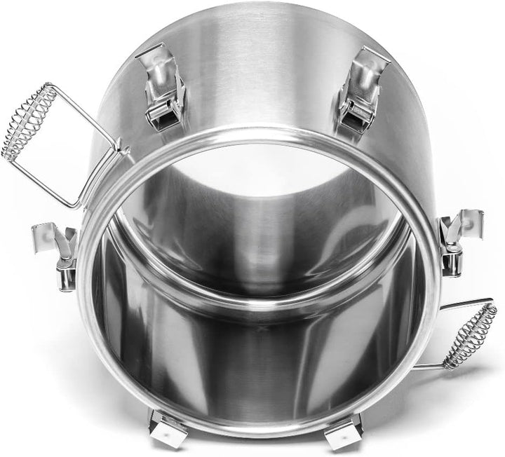Gastronomie Thermobehälter Edelstahl, Kapazität 25L Liter, Essen Thermobox, Thermotransportbehälter,
