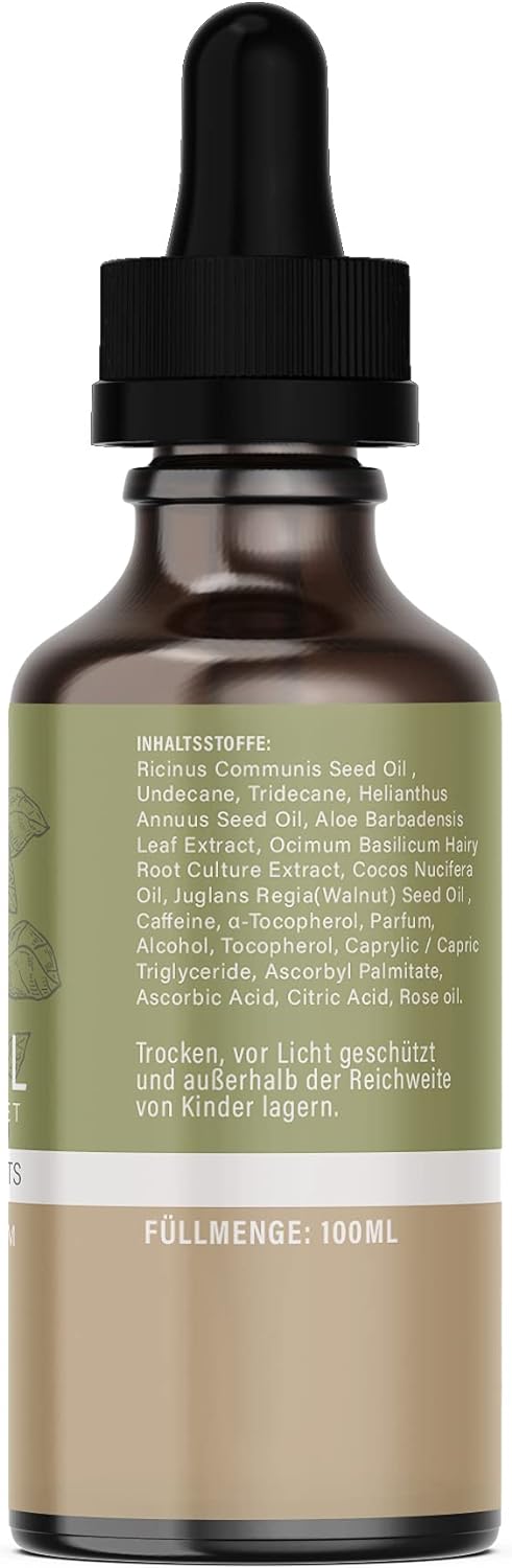 NEU: Enolenia® Hairsitin Haarwachstum Serum mit Basilikum & Rizinus, Anti Haarausfall für Männer & F