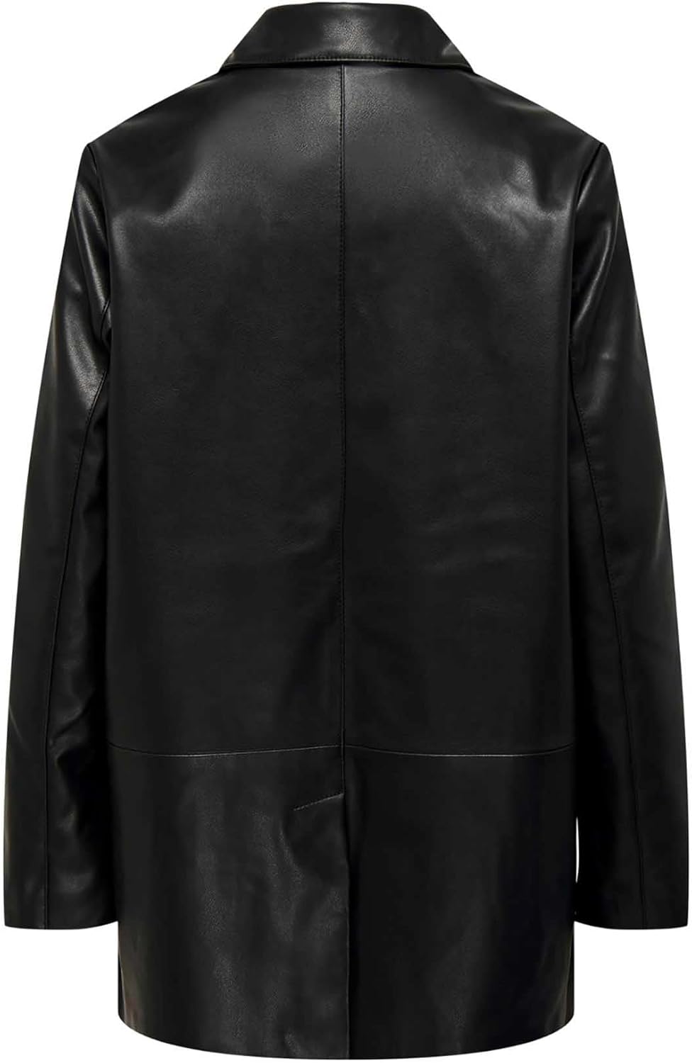 ONLY Damen Onlheidi Sus Sb Faux Leath Cc OTW Blazer XS Schwarz, XS Schwarz