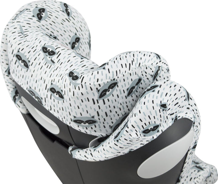 JYOKO Kids Bezug für Autositz kompatibel mit Cybex Pallas M (Raccoon), Raccoon