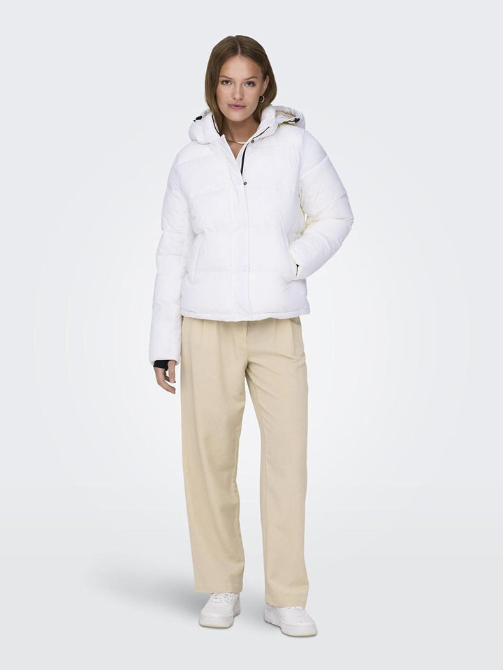 ONLY Female Daunenjacke ONLANN Daunenjacke M Bright White, M Bright White