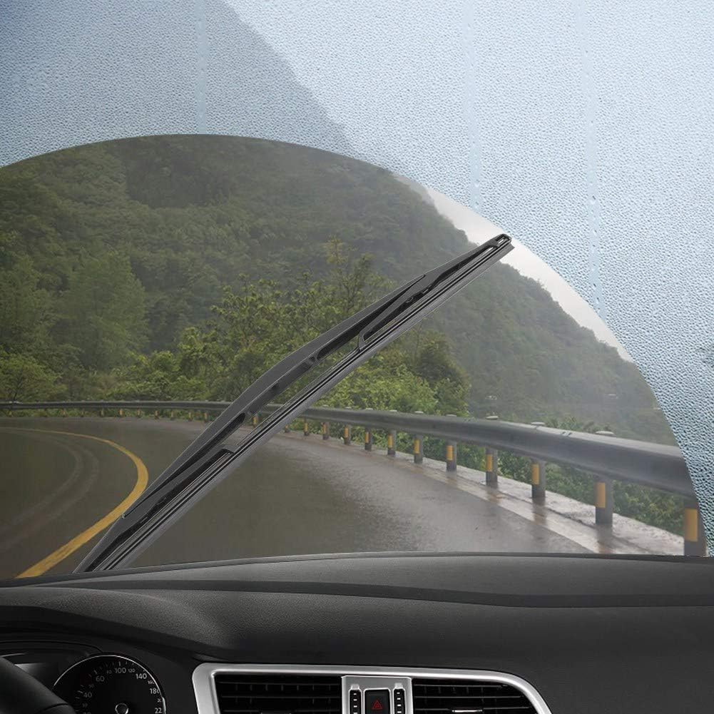 Qiilu Auto hinten Fenster Windschutzscheibe Windschutzscheibe Wischerarm + Klinge für Vauxhall Opel