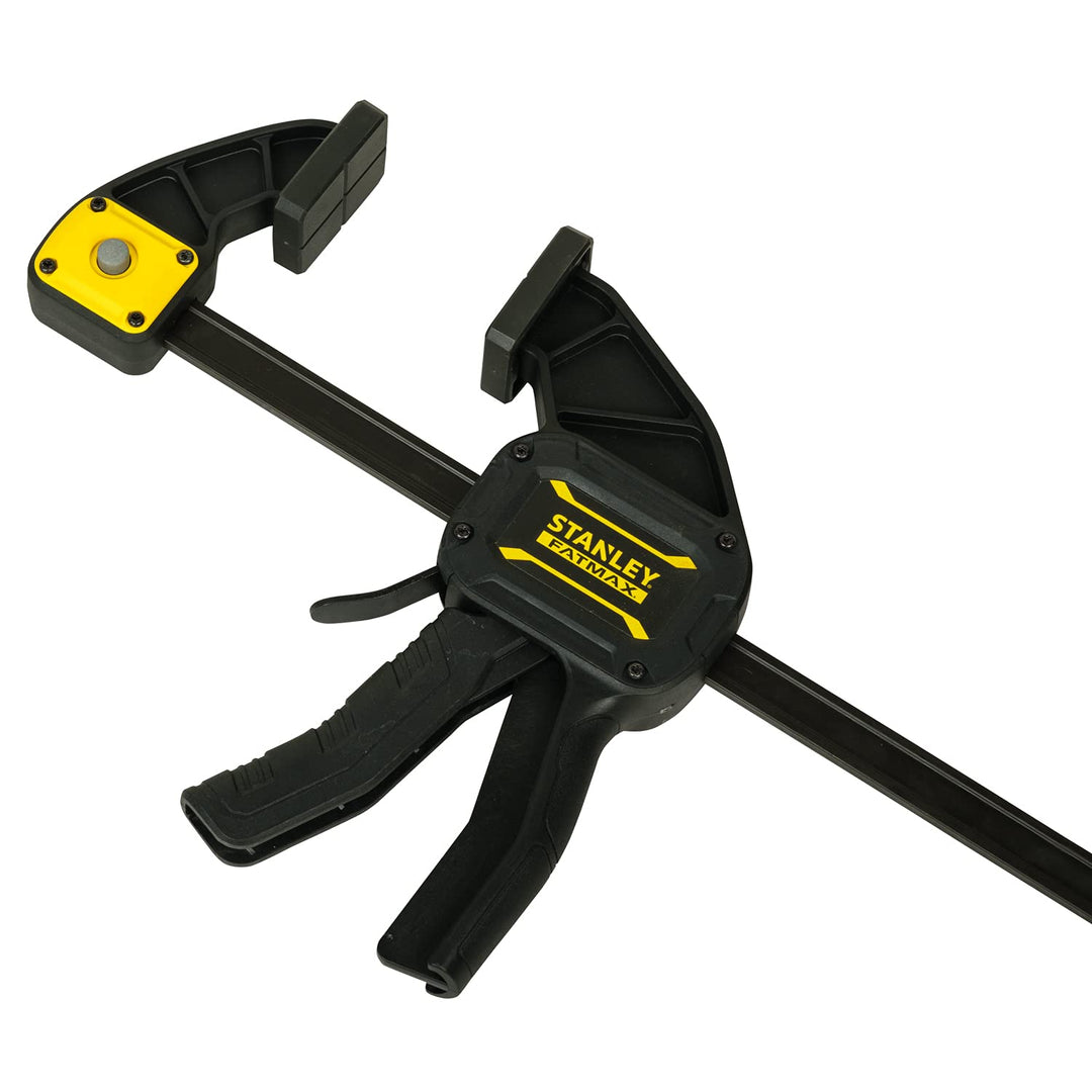 Stanley FatMax Einhandzwinge Lang FMHT0-83236 (645mm Schienen-Länge, 135kg Spannkraft, verwindungsst