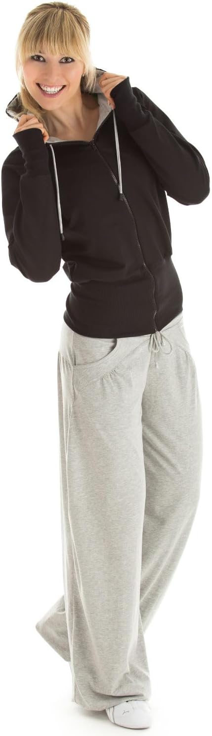 WINSHAPE Damen Trainingshose Dance Fitness Freizeit Sport XL Grey-melange, XL Grey-melange