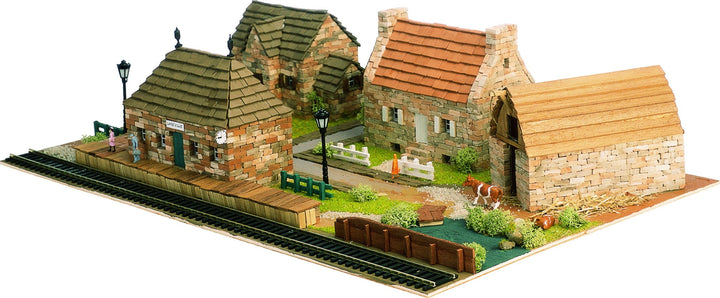 DOMUS-KITS Domus Kits40205 1547 Teile Dihorama 2 Haus Modell, Massstab 1:87, Mehrfarbig