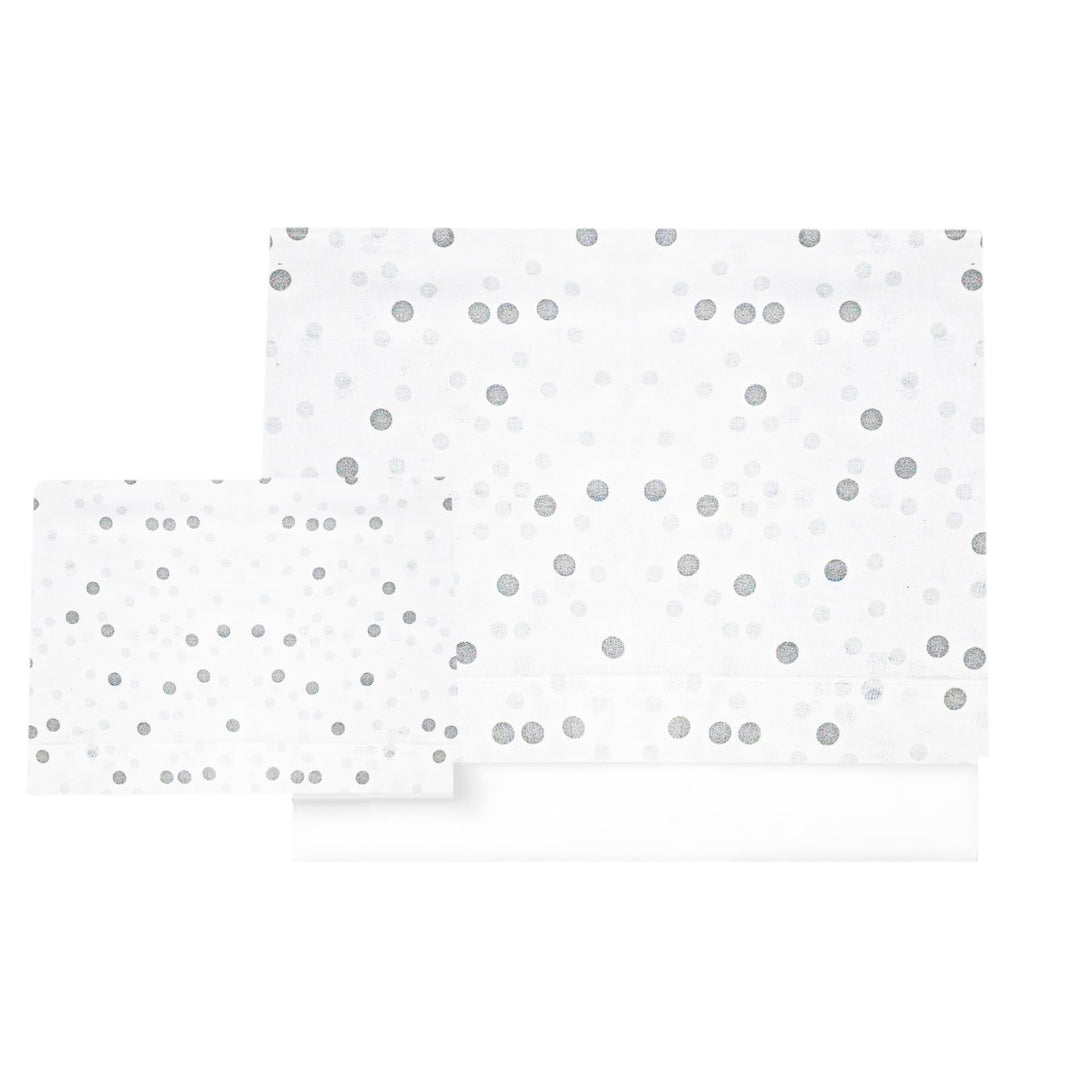 various Bettwäsche-Set für Babybett, 60 x 120 cm, 100 % Baumwolle, extra weich, inklusive Spannbettl