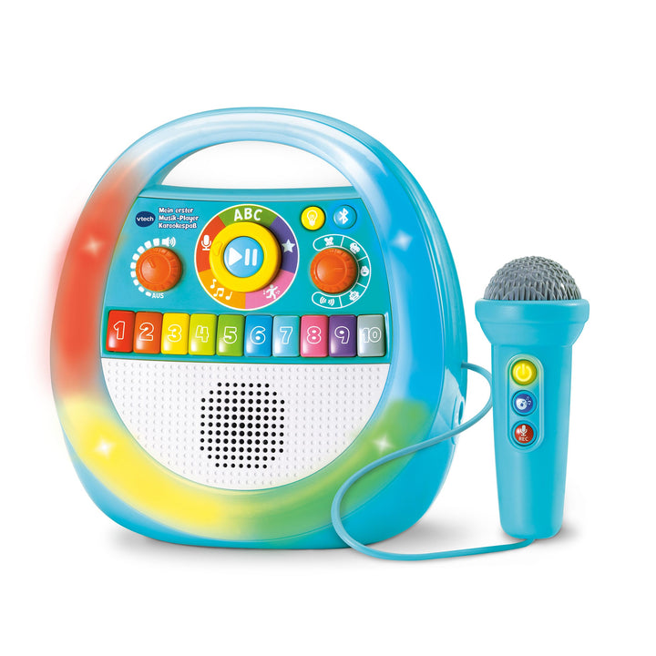 Vtech Baby Mein erster Musik-Player - Karaokespass – Karaoke-Maschine und Mikrofon mit Stimmverzerre