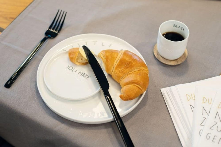 Unbekannt Guten Morgen. Teller klein Für Dich stehe ich sogar früh auf