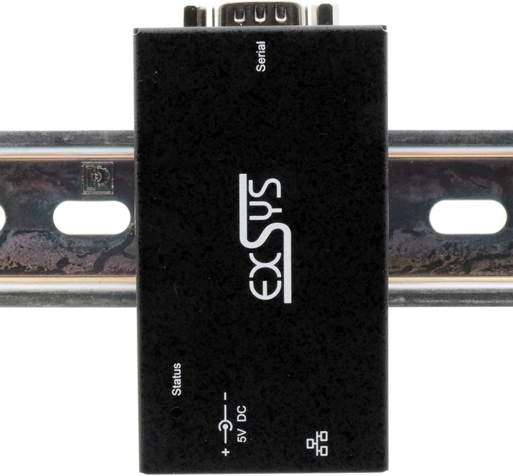 EXSYS EX-6111-2 1 Ethernet zu 1 x Seriell RS-232 inkl Netzteil