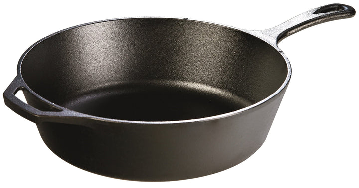 Lodge L10DSK3 Bratpfanne aus Gusseisen, vorgebrannt, tief, rund, 30,48 cm, 4,73 Liter, Schwarz, 32 c