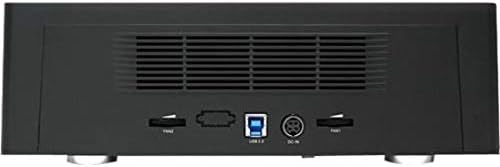 StarTech.com USB 3.0 4 Bay 2,5 Zoll / 3,5 Zoll SATA III Festplatten Dockingstation mit UASP und zwei