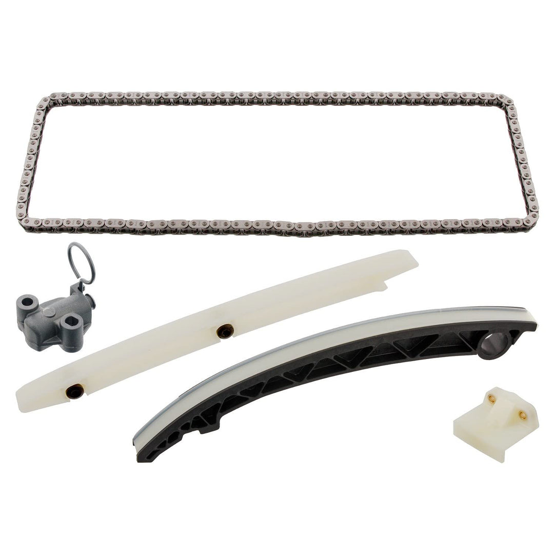 febi bilstein 34162 Steuerkettensatz für Nockenwelle, mit Gleitschienen und Kettenspanner , 1 Stück