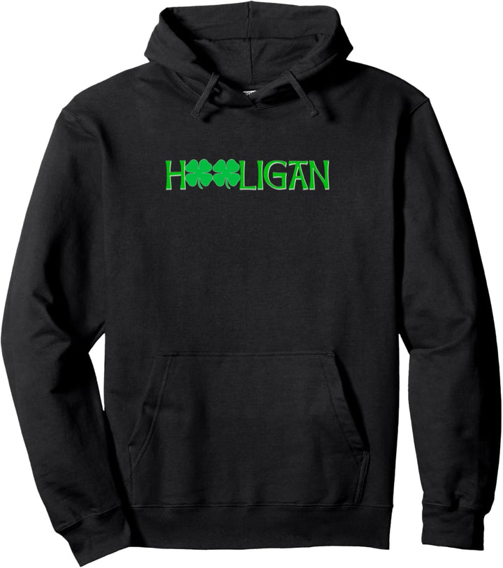 St Paddy's Day Irish Hooligan Pullover Hoodie