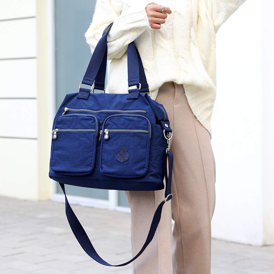 Outreo Handtasche Design Handtasche Damen Messenger Bag Umhängetasche Mädchen Messenger Bag Sporttas