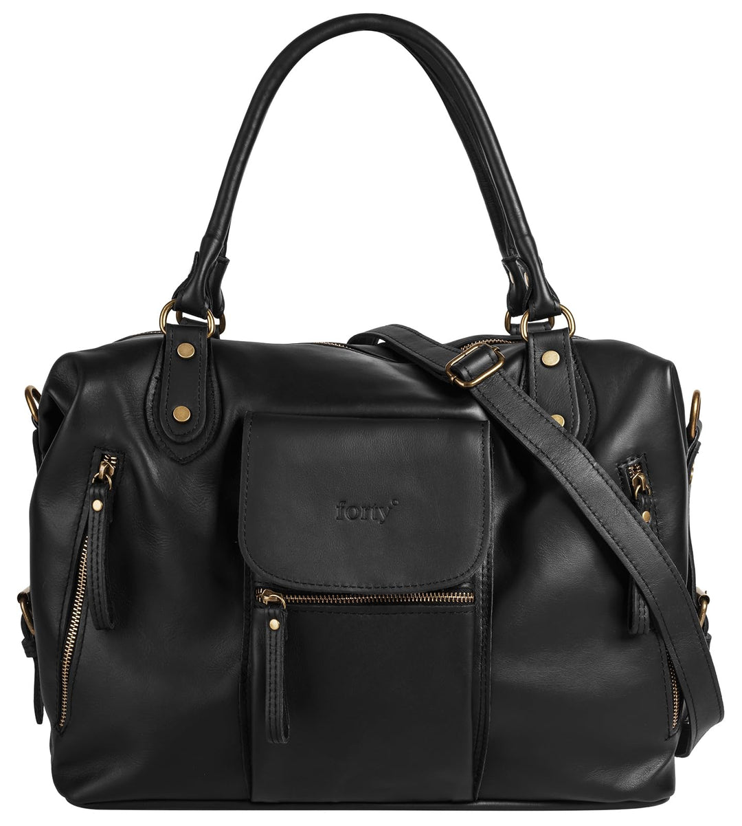 forty° Leder Damen Shopper Glattleder Shopper