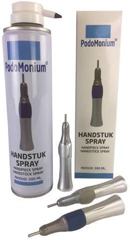 ♛ Handstück Pflegespray PodoMonium für alle Arten von Handstücken geeignet